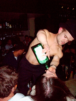 NO BYLINE... N49ck310 The Saint Bar in St Kida. Pic. Supplied INI99676.